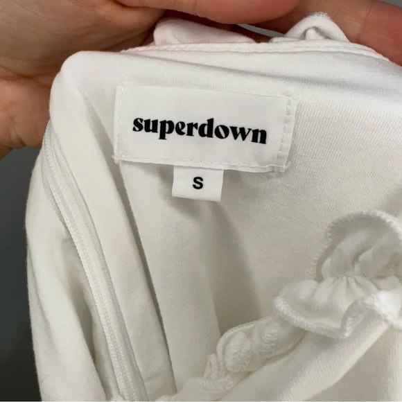 superdown Camile Tie Strap Mini Dress Revolve - Picture 12 of 12